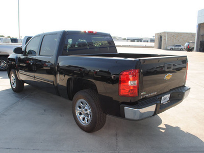 chevrolet silverado 1500 2011 black ls flex fuel 8 cylinders 2 wheel drive automatic 76087