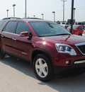 gmc acadia 2007 red suv slt gasoline 6 cylinders front wheel drive automatic 76087