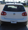 volkswagen gti 2008 white hatchback gasoline 4 cylinders front wheel drive automatic 76087
