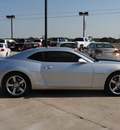 chevrolet camaro 2010 silver coupe ss gasoline 8 cylinders rear wheel drive automatic 76087