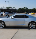 chevrolet camaro 2010 silver coupe ss gasoline 8 cylinders rear wheel drive automatic 76087