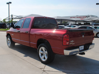 dodge ram pickup 1500 2008 red pickup truck gasoline 8 cylinders rear wheel drive automatic with overdrive 76087