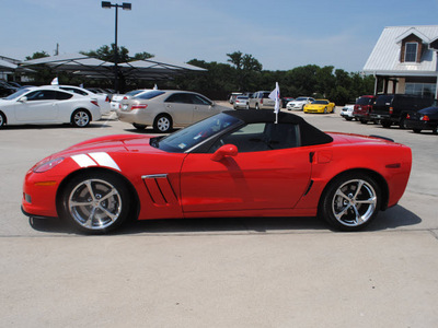 chevrolet corvette 2010 red z16 grand sport gasoline 8 cylinders rear wheel drive automatic 76087