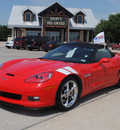 chevrolet corvette 2010 red z16 grand sport gasoline 8 cylinders rear wheel drive automatic 76087