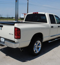 dodge ram pickup 1500 2008 white gasoline 8 cylinders 4 wheel drive automatic with overdrive 76087