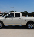 dodge ram pickup 1500 2008 white gasoline 8 cylinders 4 wheel drive automatic with overdrive 76087