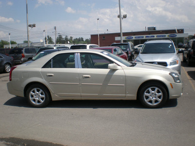 cadillac cts 2007 gold sedan high feature gasoline 6 cylinders rear wheel drive automatic 13502