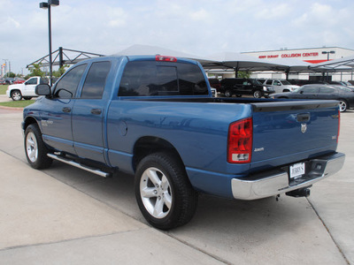 dodge ram pickup 1500 2006 blue pickup truck slt gasoline 8 cylinders rear wheel drive automatic with overdrive 76087