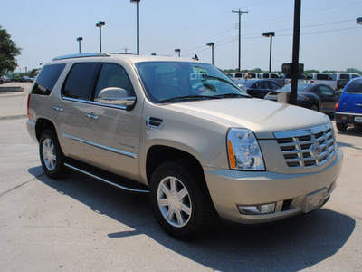 cadillac escalade esv 2008 gold suv gasoline 8 cylinders rear wheel drive automatic 76087