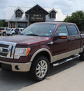 ford f 150 2010 brown king ranch flex fuel 8 cylinders 4 wheel drive automatic 76087
