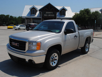 gmc sierra 1500 2008 silver pickup truck gasoline 6 cylinders 2 wheel drive automatic 76087