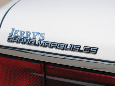 mercury grand marquis 1997 white sedan gs gasoline v8 rear wheel drive automatic with overdrive 76087