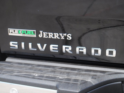 chevrolet silverado 1500 2010 black pickup truck lt flex fuel 8 cylinders 2 wheel drive automatic 76087