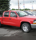 dodge dakota 2003 red pickup truck slt gasoline 8 cylinders rear wheel drive automatic with overdrive 13502