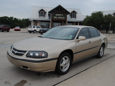 chevrolet impala 2005 gold sedan gasoline 6 cylinders front wheel drive automatic 76087