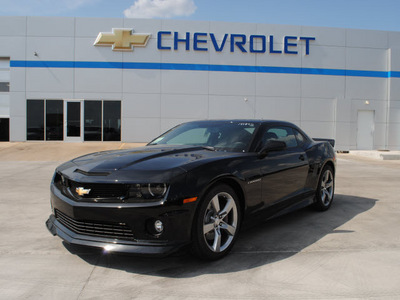 chevrolet camaro 2011 black coupe ss gasoline 8 cylinders rear wheel drive 6 speed manual 76087