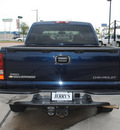 chevrolet silverado 1500 2005 blue lt gasoline 8 cylinders rear wheel drive automatic 76087