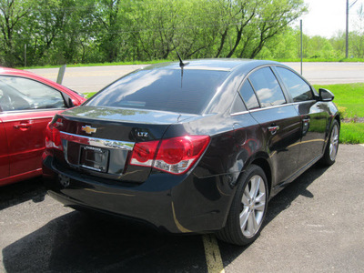 chevrolet cruze 2011 black sedan gasoline 4 cylinders front wheel drive automatic 13502