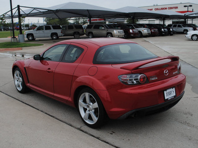 mazda rx 8 2004 red coupe gasoline rotary rear wheel drive 6 speed manual 76087