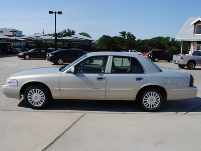 mercury grand marquis 2008 silver sedan ls gasoline 8 cylinders rear wheel drive automatic with overdrive 76087