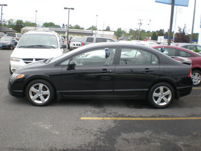 honda civic 2008 black sedan ex gasoline 4 cylinders front wheel drive automatic 13502