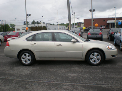 chevrolet impala 2008 gold sedan lt gasoline 6 cylinders front wheel drive automatic 13502