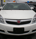 saturn aura 2008 white sedan xe gasoline 6 cylinders front wheel drive automatic 13502