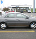 toyota corolla 2010 gray sedan gasoline 4 cylinders front wheel drive automatic 13502