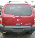 nissan xterra 2004 red suv gasoline 6 cylinders 4 wheel drive automatic with overdrive 13502