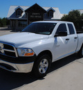 dodge ram pickup 1500 2010 white pickup truck gasoline 6 cylinders 2 wheel drive automatic 76087