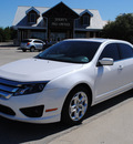 ford fusion 2010 white sedan se gasoline 4 cylinders front wheel drive automatic 76087