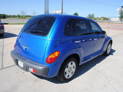 chrysler pt cruiser 2003 blue wagon gasoline 4 cylinders front wheel drive automatic 76087