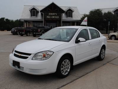 chevrolet cobalt 2010 white sedan lt gasoline 4 cylinders front wheel drive automatic 76087