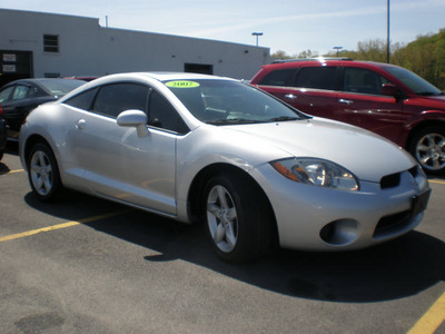 mitsubishi eclipse 2007 silver hatchback gs gasoline 4 cylinders front wheel drive automatic 13502