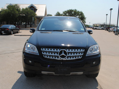 mercedes benz m class 2008 black suv ml350 4matic gasoline 6 cylinders all whee drive automatic 76087