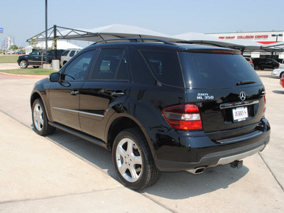 mercedes benz m class 2008 black suv ml350 4matic gasoline 6 cylinders all whee drive automatic 76087