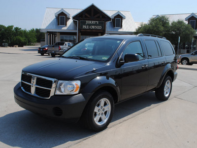 dodge durango 2007 black suv gasoline 6 cylinders rear wheel drive automatic 76087