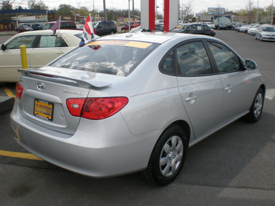 hyundai elantra 2008 silver sedan gasoline 4 cylinders front wheel drive automatic 13502