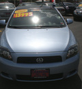 scion tc 2008 lt blue hatchback gasoline 4 cylinders front wheel drive automatic 13502