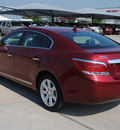 buick lacrosse 2011 red sedan cxl gasoline 4 cylinders front wheel drive automatic 76087