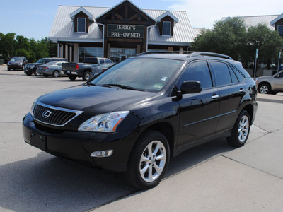 lexus rx 350 2008 black suv gasoline 6 cylinders front wheel drive automatic 76087