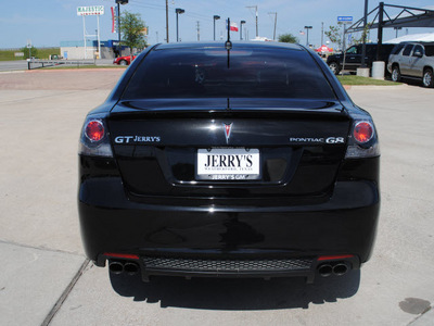 pontiac g8 2009 black sedan gasoline 8 cylinders rear wheel drive automatic 76087