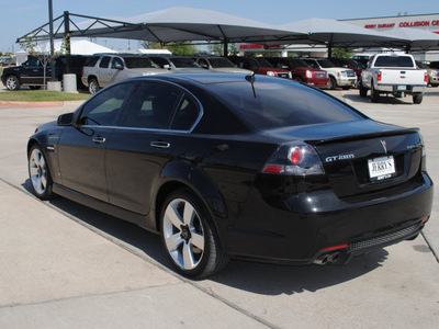 pontiac g8 2009 black sedan gasoline 8 cylinders rear wheel drive automatic 76087