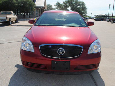 buick lucerne 2008 red sedan cxl gasoline 6 cylinders front wheel drive automatic 76087