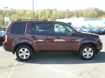 honda pilot 2009 maroon suv gasoline 6 cylinders all whee drive automatic 13502