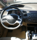 honda civic 2008 tan sedan hybrid hybrid 4 cylinders front wheel drive automatic 13502