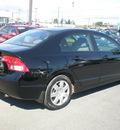 honda civic 2009 black sedan lx gasoline 4 cylinders front wheel drive automatic 13502