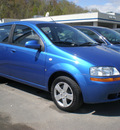 chevrolet aveo 2008 blue hatchback gasoline 4 cylinders front wheel drive automatic 13502
