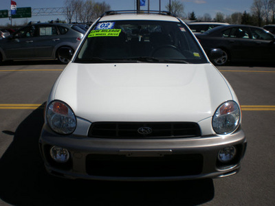 subaru impreza 2002 white wagon outback sport gasoline 4 cylinders all whee drive automatic 13502