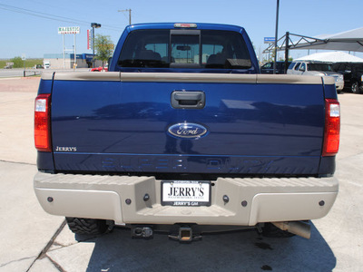 ford f 350 super duty 2008 blue king ranch diesel 8 cylinders 4 wheel drive automatic 76087